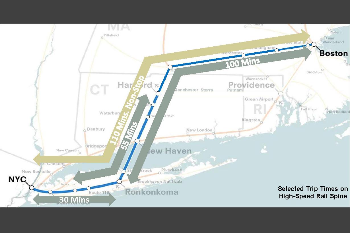 Plan Unveiled for High-Speed Rail Linking Boston to Western Massachusetts