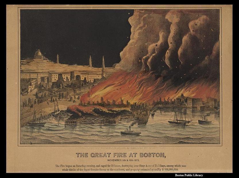 How the 1872 Boston Fire Transformed the City’s Skyline