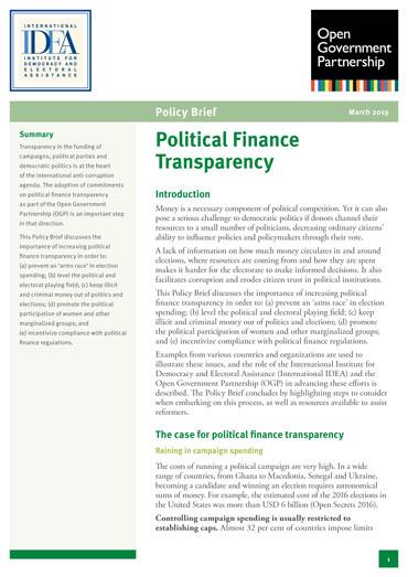 Lawmakers Review New Rules for Campaign Finance Transparency
