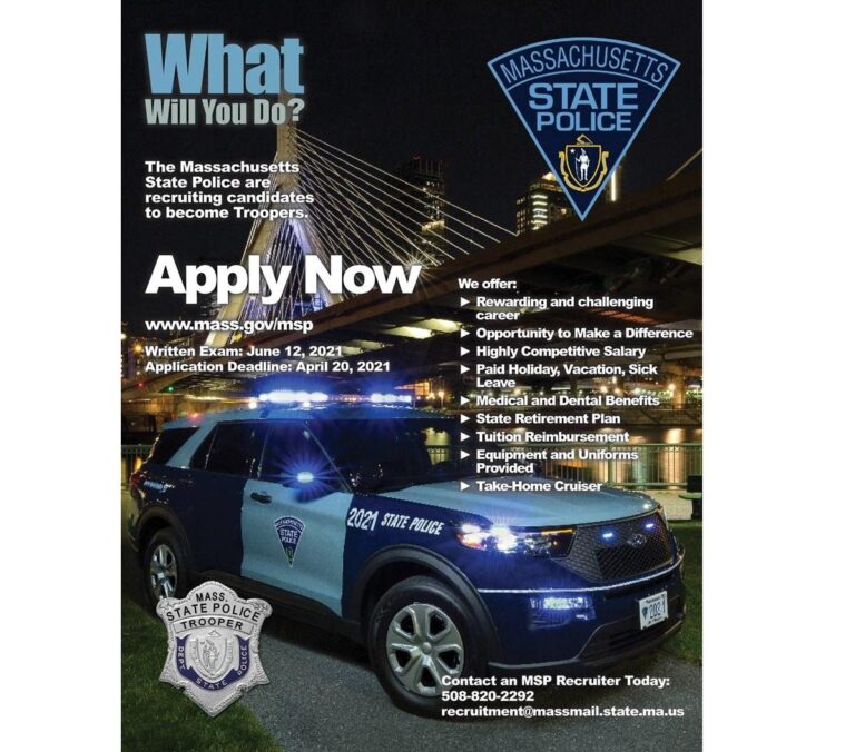 Massachusetts State Police Face Recruitment and Retention Struggles