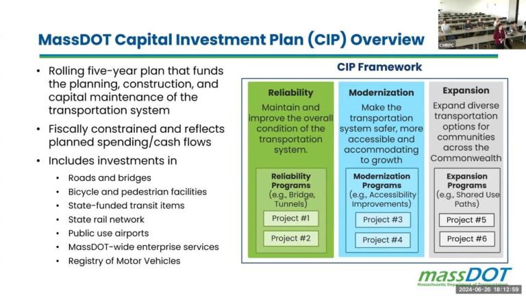 MassDOT Approves .5B Five-Year Capital Plan MassDOT Approves .5B Five-Year Capital Plan