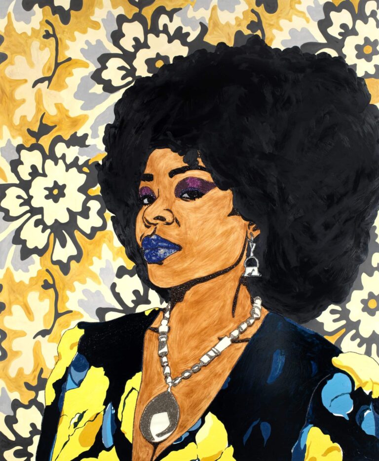 Isabella Stewart Gardner Museum Showcases Mickalene Thomas’s Vibrant Portrait