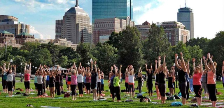 Boston Parks Offer Free Weekly Yoga Classes to Residents