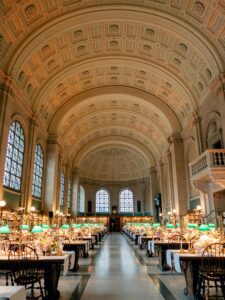 Boston Public Library: Pioneering Free Municipal Libraries