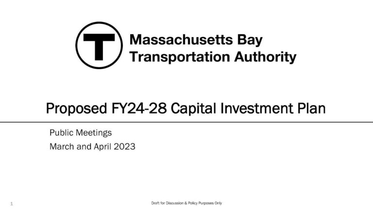 MBTA Board OKs .8B Capital Spending Plan MBTA Board OKs .8B Capital Spending Plan